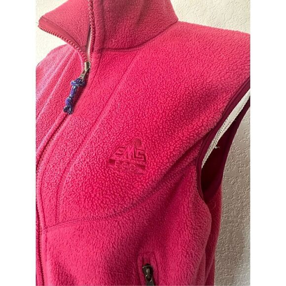 Eastern Mountain Sports Red Fleece Vest - Picture 5 of 6